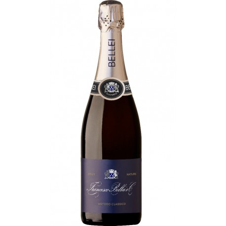 Spumante Brut Nature Metodo Classico Bellei